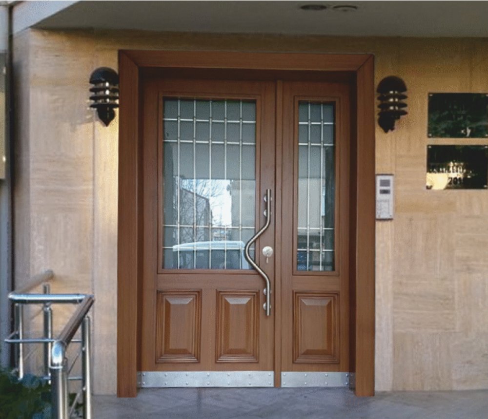 BİNA GİRİŞİ ÇELİK KAPI MODEL NO: 91