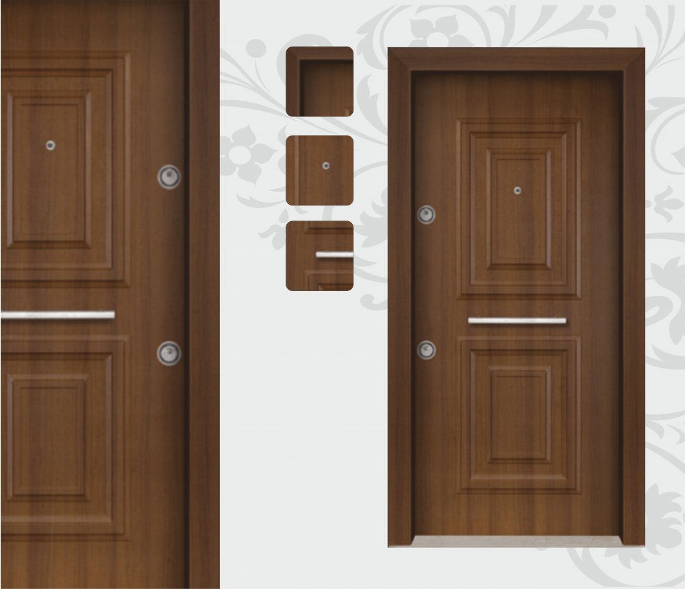 DAİRE ÇELİK KAPILARI GR 101