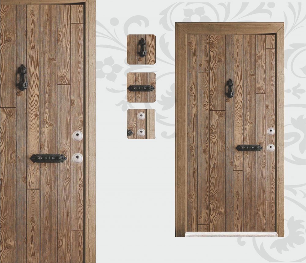 DAİRE ÇELİK KAPILARI P 518